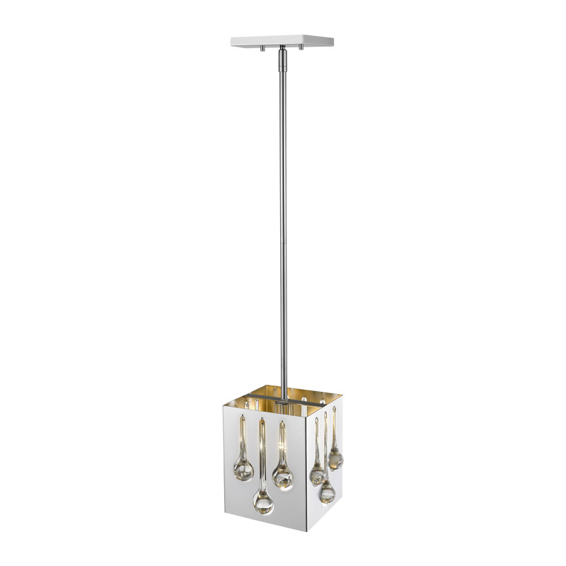 Luminaire suspendu carré/rectangulaire 1 lumières Gagnon