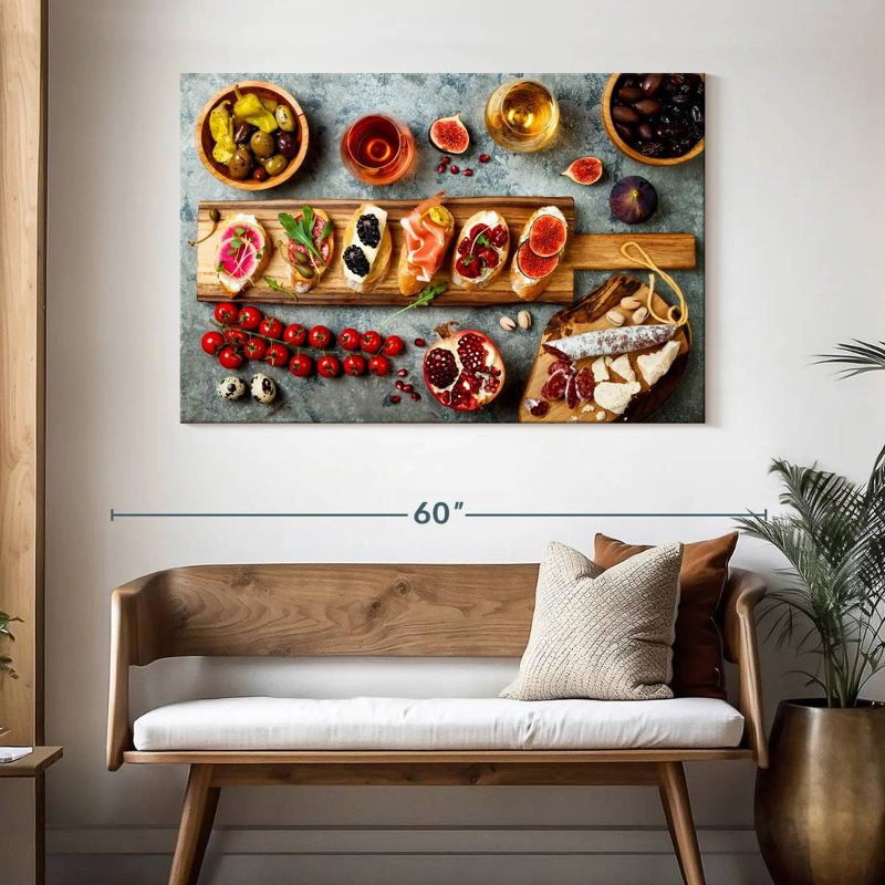 Yarlin, Antipasti italien, H 32 po x l 48 po