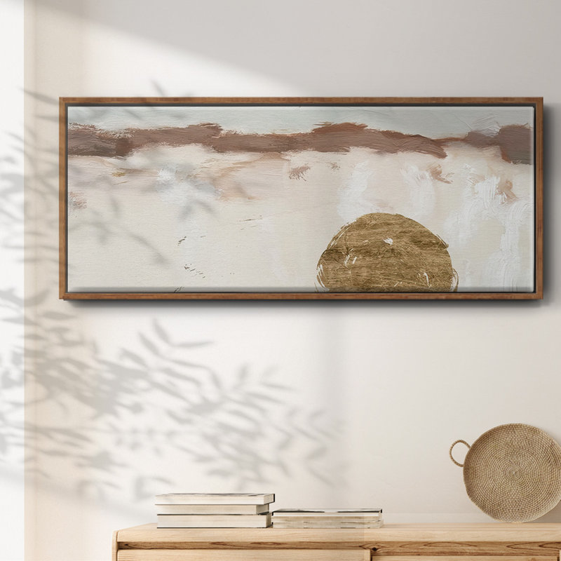 Winter Medallion III- Framed Canvas
