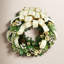 Decorated 32" Pine Holiday Wreath With Pinecones, Ornaments And Bows