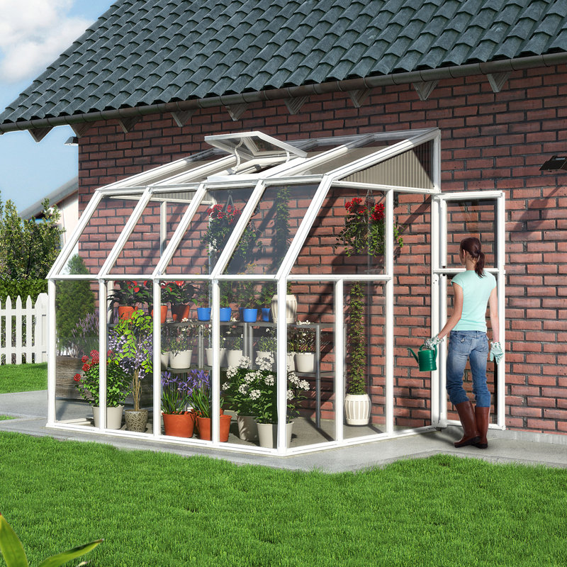 Palram - Canopia Sunroom 2 Greenhouse, 97.2" H 78.9" W x 103.1" D