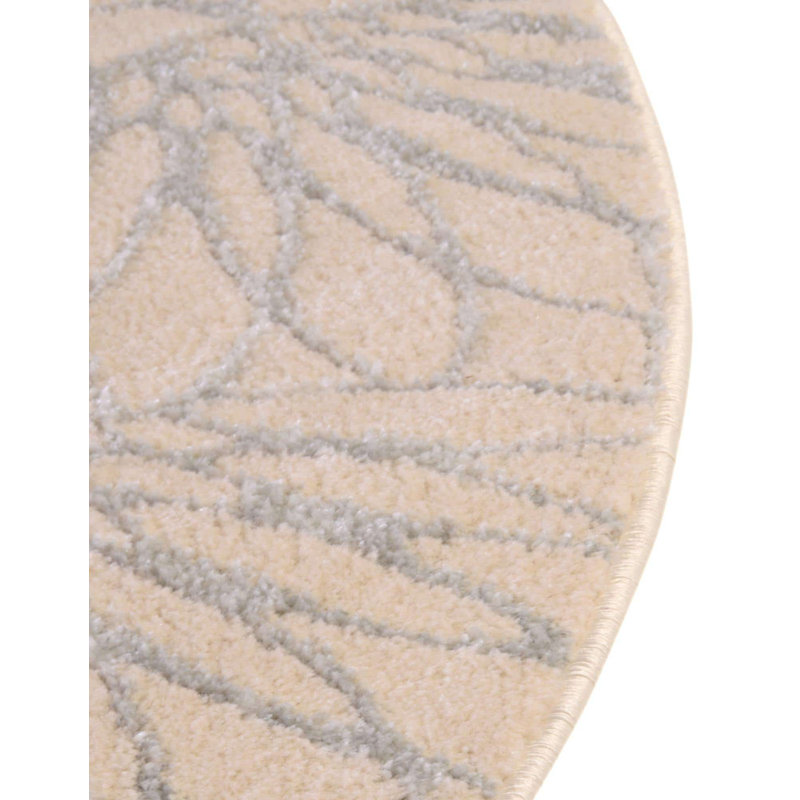 Glitzy Ikat Indoor Rug, Round 5'3"