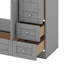 36" Bathroom Vanity With Ceramic Sink, Bathroom Storage Cabinet With Drawers-306398791