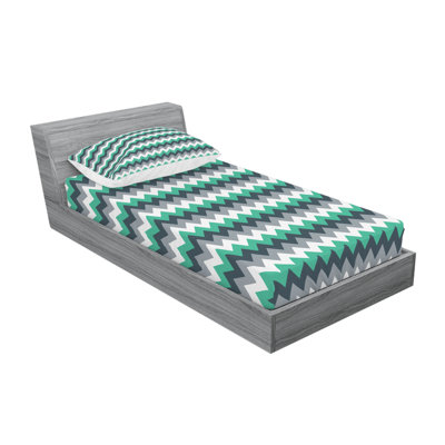 Microfiber Chevron Sheet Set