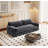 66" Queen Pull Out Sofa Bed-920738976