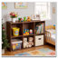 Book Shelf with 6 Storage Place Wooden Bookshelf Storage