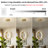 Jansel Modern LED Chandelier Gold Pendant Light 2 Ring Acrylic 34W 4000K Dimmable Height-Adjustable-412106112