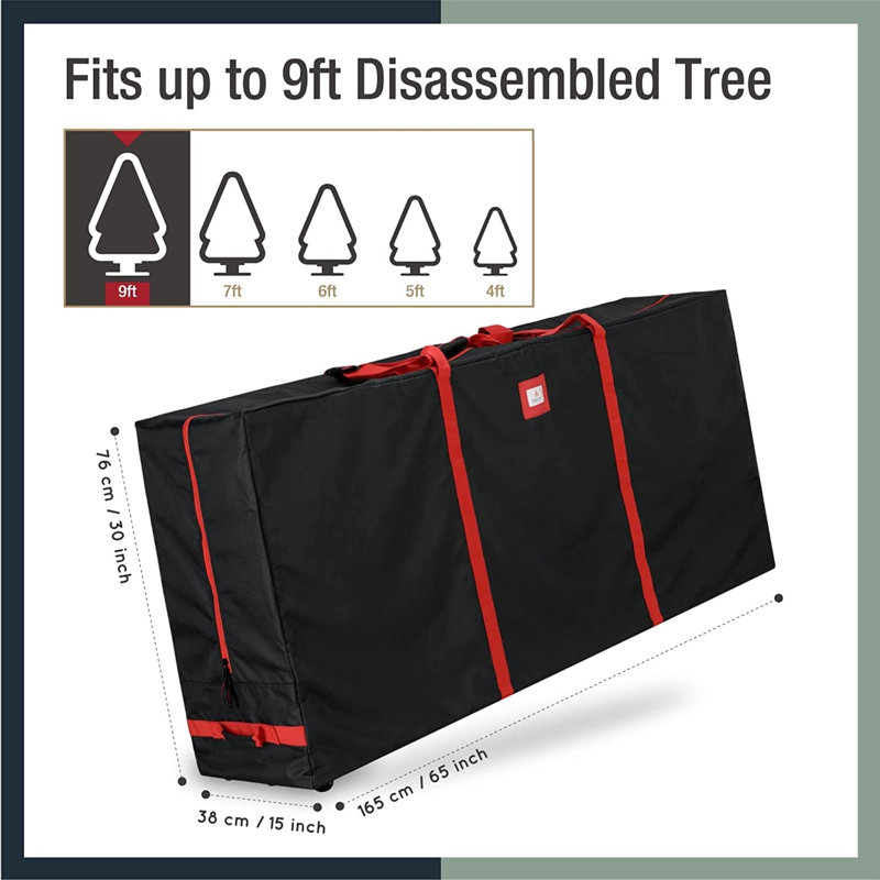 Christmas Tree Storage, 30'' H x 65'' W x 15'' D