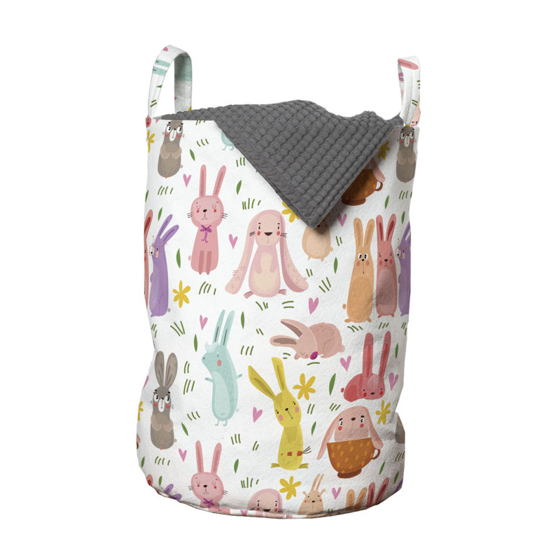 Fabric Laundry Bag with Handles