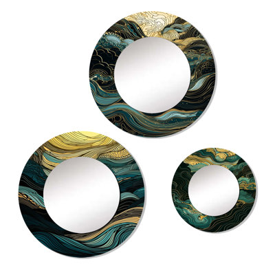 Lodis Metal Round Mirror