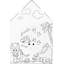 «Easy Playhouse Dinosaur House» - Art et artisanat pour enfants pour le plaisir intérieur et extérieur