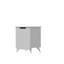 Table de chevet Yusuf en blanc