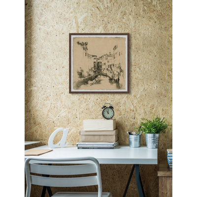 Venice Canal - Single Picture Frame Print