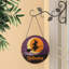 Witch Moon Broom Round Decor Vitrail pour fenêtre-623988223