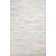 Santa Fe Cowhide Striped Area Rug in Ivory