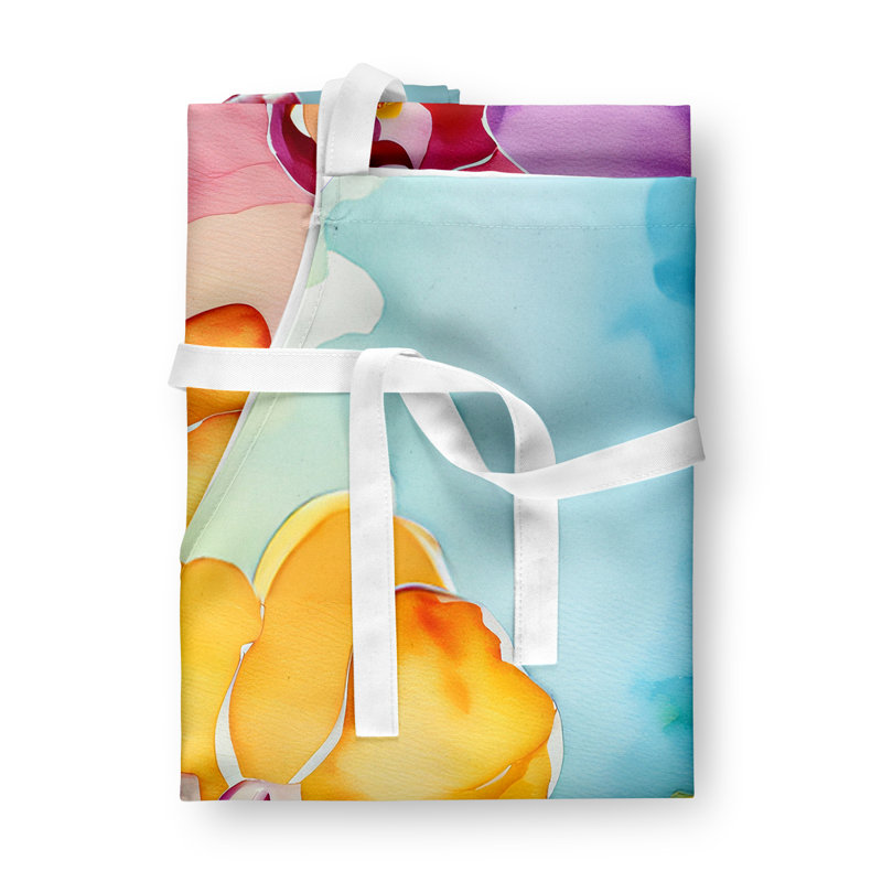 Floral Bib Apron