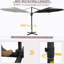 Parasol en porte-à-faux 118,00 po Teria-1367242477