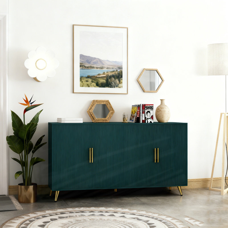 Armoire de rangement et tablettes réglables