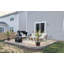Tapered Iron Wood Burning Outdoor Fireplace