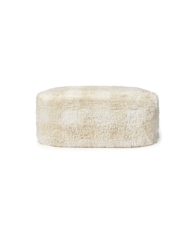 Pouf Vichy, Ivory