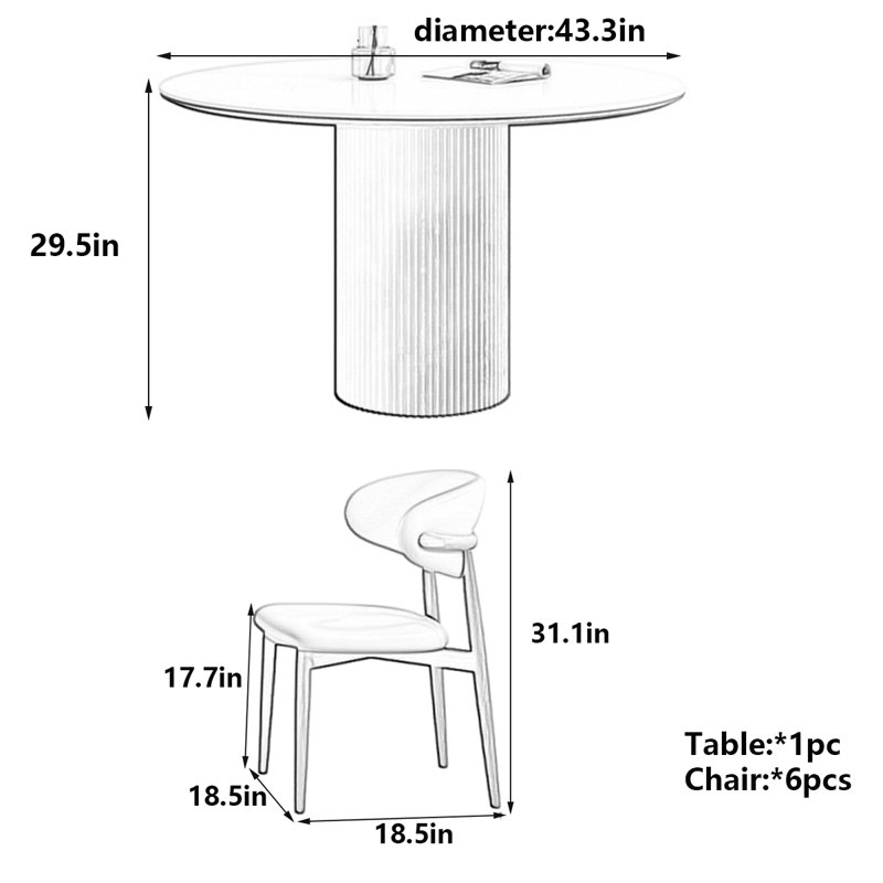 Hardiman, 29.5"H x 43.3"L x 43.3"W