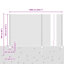 120 cm H x 1000 cm W Steel Border Fencing