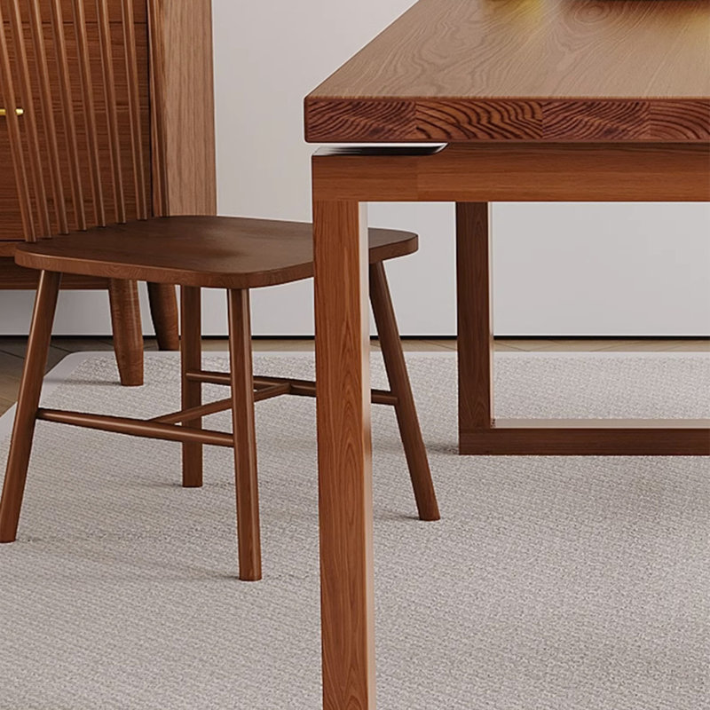 Table de salle à manger rectangulaire, H 29,53 po x L 62,99 po x l 31,5 po