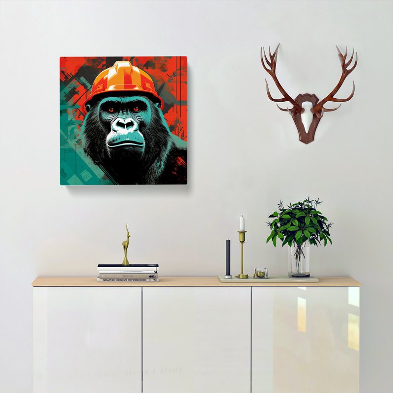 Gorilla Constructivism - No Frame Print