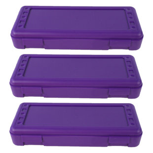 Plastic Ruler Box (Set of 3)