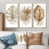 Toile naturelle avec cadre flottant