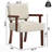 Naethan Upholstered Arm Accent Chair for Living Room, Accent Armchair-849759095