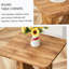 Table basse carrée en bois MDF