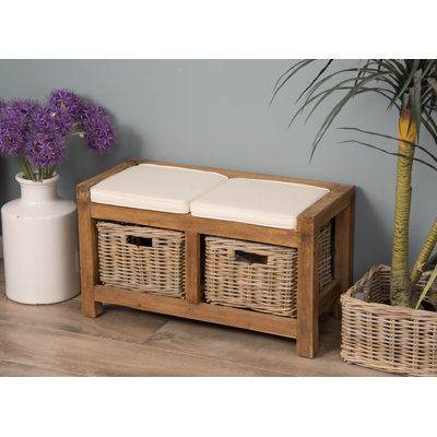 Brynn Wood Storage Bench