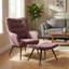 Jessamine Armchair with Footstool-213325512