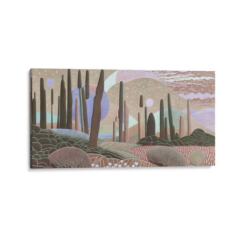 Modern Earth 2181, 24" H x 48" W