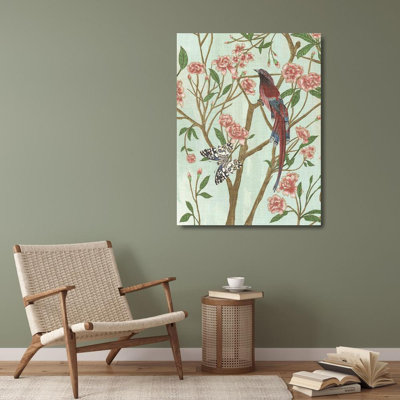 Art sur toile tendu avec Alcott Hill® Wang, Melissa Gallery: Delicate Chinoiserie III