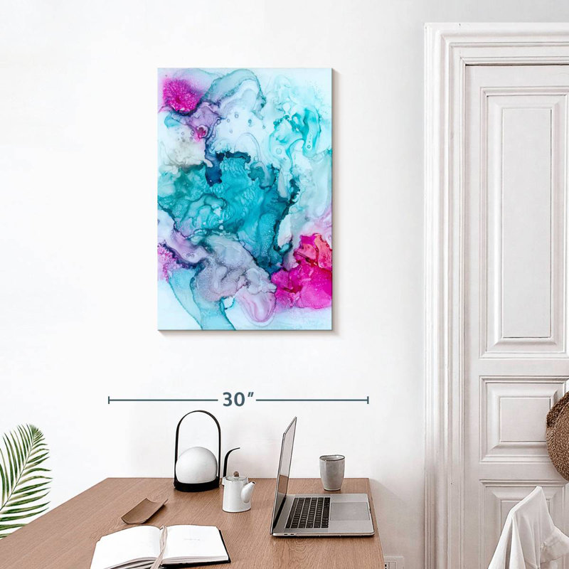 Avery Candied Coral, 30" H x 20" W