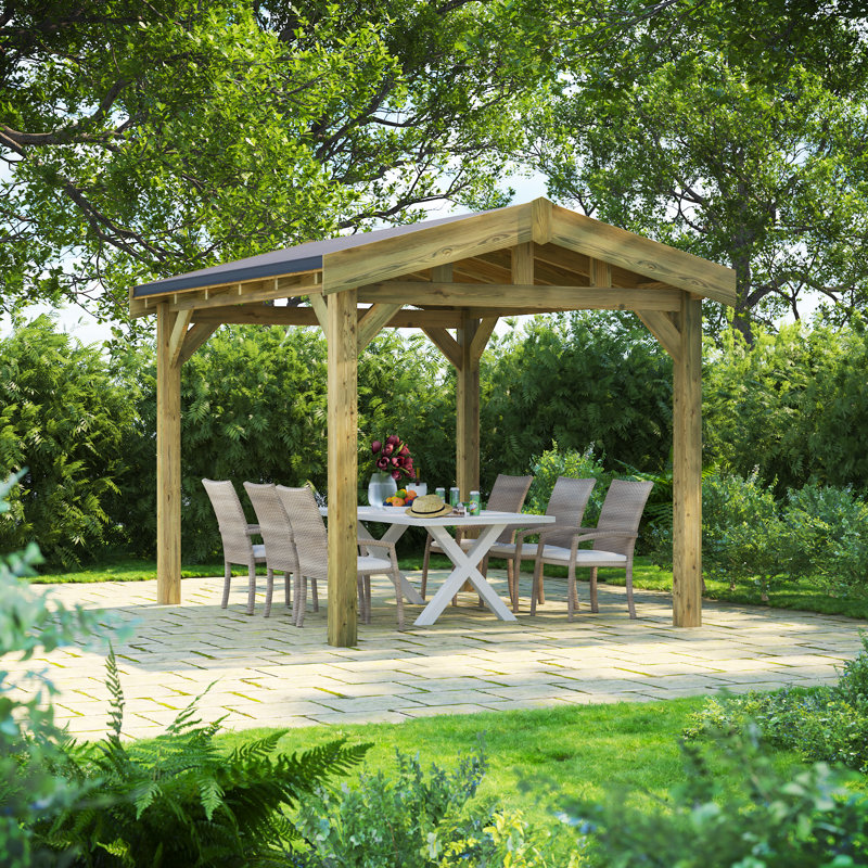 18x10 Powersheds Apex Gazebo