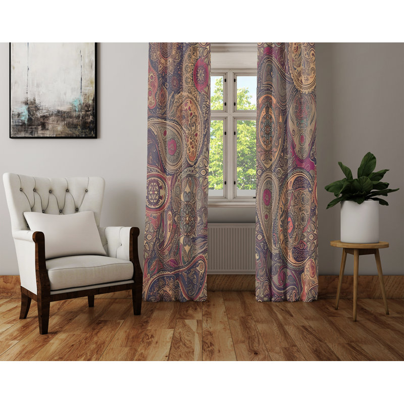 Window Curtains, 20" W x 61" L