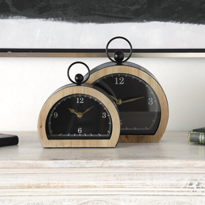 Horloge de table analogique à quartz