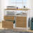 2 - Piece Home Office Executive Desk And Lateral File Cabinet-143053122-173699727
