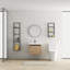 Armoire de salle de bain avec lavabo-990956123
