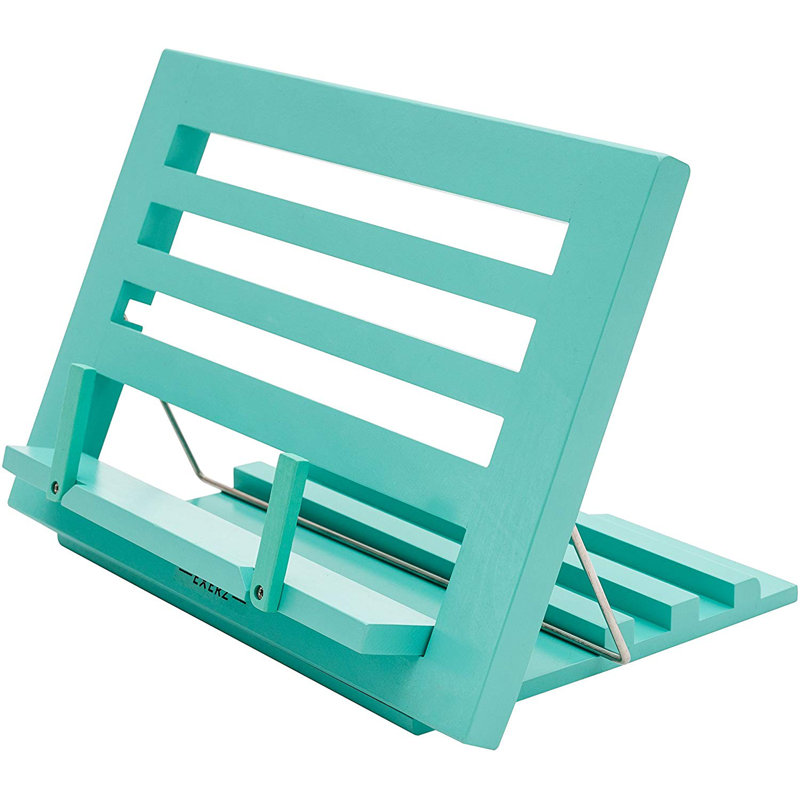 Support pour livres de bureau, Turquoise