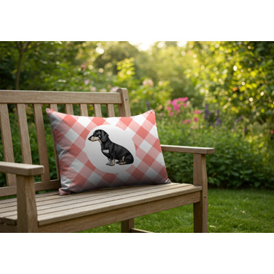 Coussin réversible intérieur / extérieur Dachshund Dog