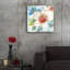 «Summer Bloom III» par Lisa Audit, art mural en verre acrylique, 24 po x 24 po-2116438277