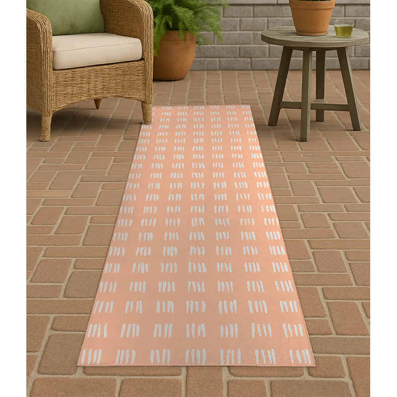 Tapis d'extérieur antidérapant Dash, Tapis de couloir 2 pi 6 po x 8 pi