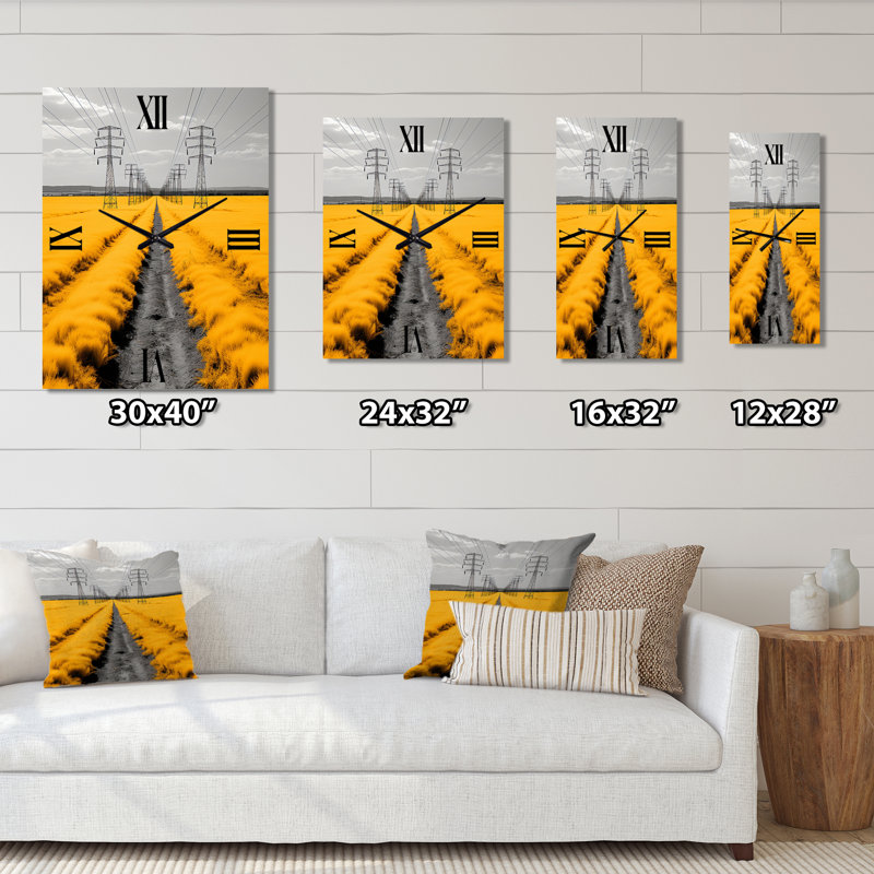 Horloge murale Jeilin - Cityscapes, Petit