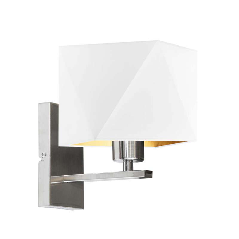 Zukowski Armed Sconce, White