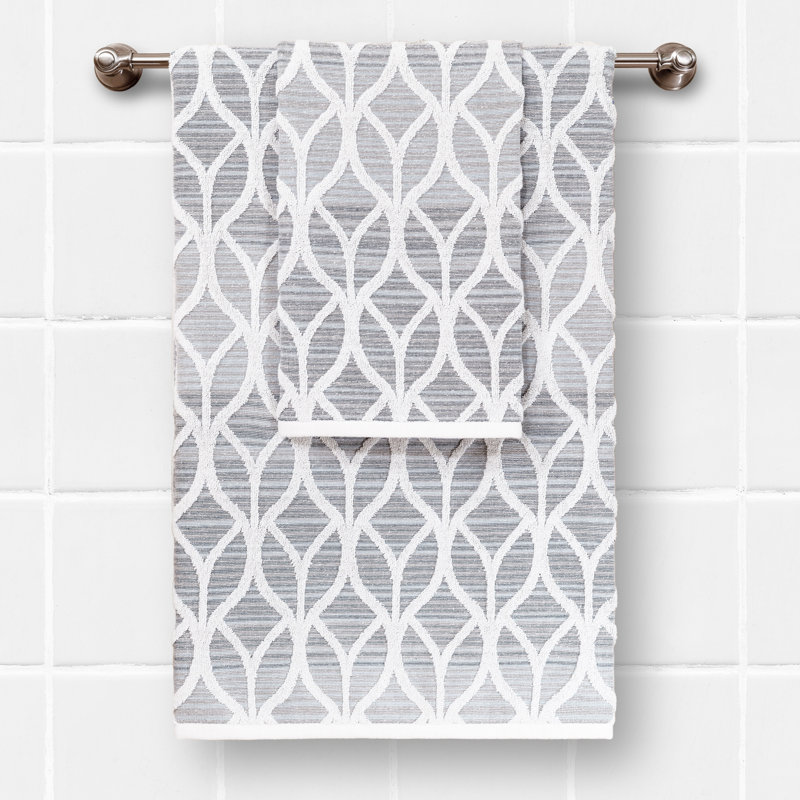 Serviette de bain en coton turc, Gris