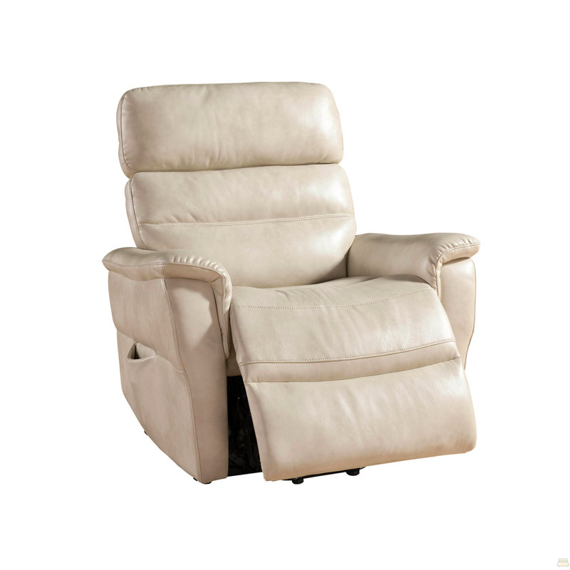 Fauteuil inclinable électrique contemporain, Crème